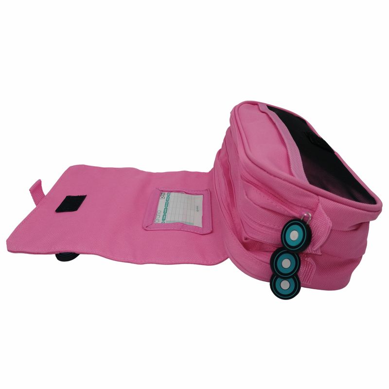 Carti si Birotica - Rechizite - Penare - Penar 3 compartimente Bits&Bobs Roz - Infinity.ro