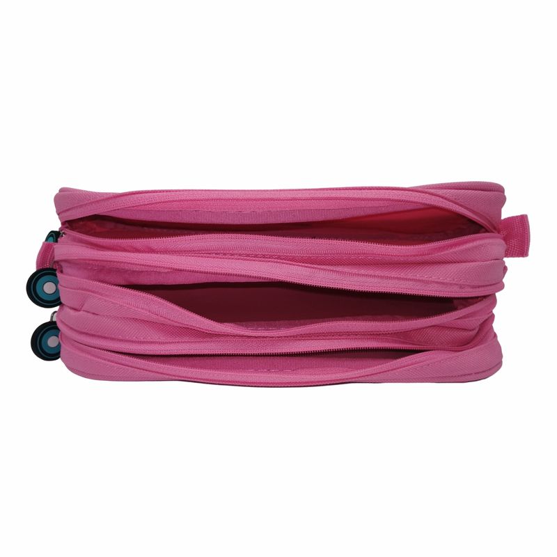 Carti si Birotica - Rechizite - Penare - Penar 3 compartimente Bits&Bobs Roz - Infinity.ro