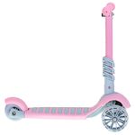 Jucarii, Copii si Bebe - Jucarii si jocuri - Jucarii de exterior - Triciclete - Tricicleta + Trotineta + Skateboard (3in1) roti iluminate LED - ROZ - Infinity.ro