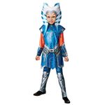 Jucarii, Copii si Bebe - Jucarii si jocuri - Jucarii de rol - Masti si costume copii - Costum Ahsoka Tano pentru copii - Star Wars: Razboiul Clonelor si The Mandalorian 5-6 ani 116 cm - Infinity.ro