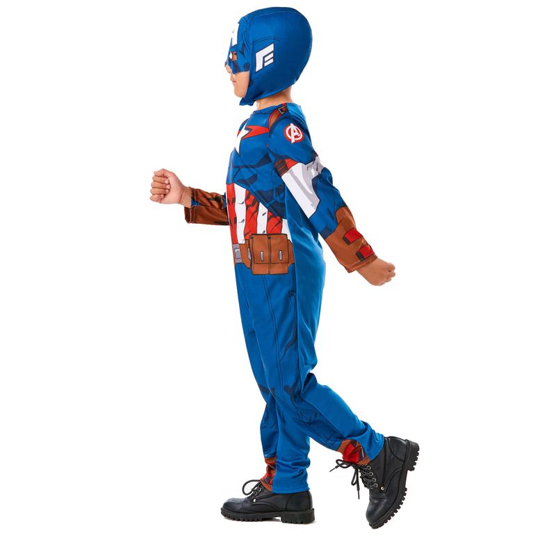 Jucarii, Copii si Bebe - Jucarii si jocuri - Jucarii de rol - Masti si costume copii - Costum Captain America pentru baieti 104 cm 3-4 ani - Infinity.ro