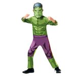 Jucarii, Copii si Bebe - Jucarii si jocuri - Jucarii de rol - Masti si costume copii - Costum Hulk Infinity War pentru copii 128 cm 7-8 ani - Infinity.ro