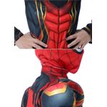 Jucarii, Copii si Bebe - Jucarii si jocuri - Jucarii de rol - Masti si costume copii - Costum cu muschi Iron Spiderman pentru baieti 128 - 140 cm 7-9 ani - Infinity.ro