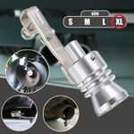 Auto si Moto - Piese auto si accesorii - Caroserie - Ornamente exterior auto - Fluier din aluminiu pentru toba marime XL, compatibil cu motoare peste 2400 cc - Infinity.ro