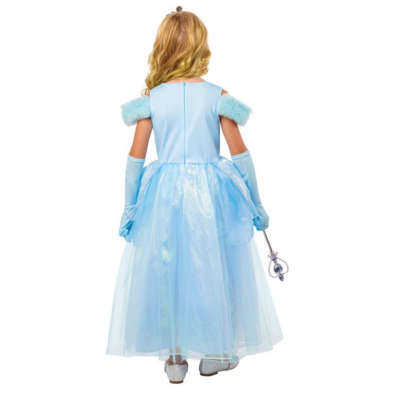Jucarii, Copii si Bebe - Jucarii si jocuri - Jucarii de rol - Masti si costume copii - Costum printesa Aurora pentru fete 5-6 ani 110-116 cm - Infinity.ro