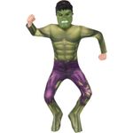 Jucarii, Copii si Bebe - Jucarii si jocuri - Jucarii de rol - Masti si costume copii - Costum Hulk pentru baieti - Marvel Avengers 5-6 ani 122 cm - Infinity.ro