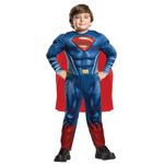 Jucarii, Copii si Bebe - Jucarii si jocuri - Jucarii de rol - Masti si costume copii - Costum Superman Deluxe Justice League pentru baieti 128 cm 7-8 ani - Infinity.ro