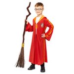 Jucarii, Copii si Bebe - Jucarii si jocuri - Jucarii de rol - Masti si costume copii - Costum Roba Harry Potter QUIDDITCH pentru copii 4-6 ani 110 cm - Infinity.ro