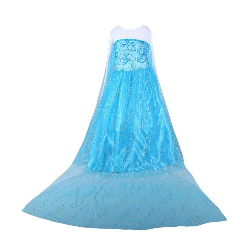 Jucarii, Copii si Bebe - Jucarii si jocuri - Jucarii de rol - Masti si costume copii - Costum Elsa - Regatul de gheata 7-9 ani 120-134 cm - Infinity.ro