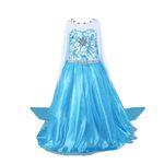 Jucarii, Copii si Bebe - Jucarii si jocuri - Jucarii de rol - Masti si costume copii - Costum Elsa - Regatul de gheata 7-9 ani 120-134 cm - Infinity.ro