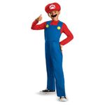 Jucarii, Copii si Bebe - Jucarii si jocuri - Jucarii de rol - Masti si costume copii - Costum Clasic Super Mario Nintendo pentru copii 4-6 ani 109-126 cm - Infinity.ro
