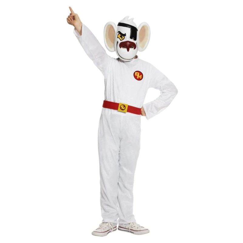 Jucarii, Copii si Bebe - Jucarii si jocuri - Jucarii de rol - Masti si costume copii - Costum soricel Danger Mouse pentru copii 7-9 ani 130-143 cm - Infinity.ro