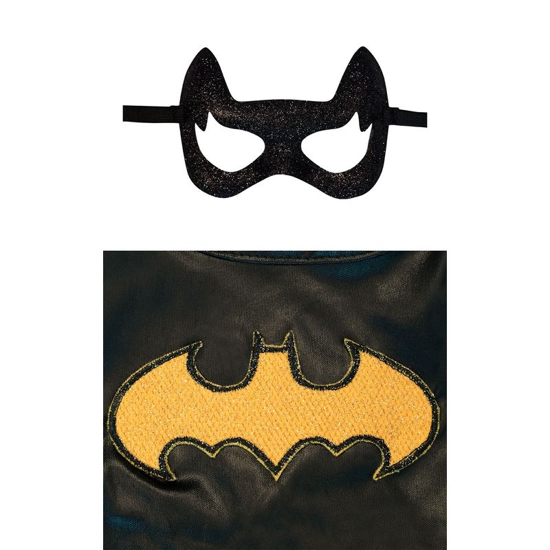 Jucarii, Copii si Bebe - Jucarii si jocuri - Jucarii de rol - Masti si costume copii - Costum Batman Girl Deluxe , Batgirl, DC  pentru fete 100-110 cm 3-4 ani - Infinity.ro