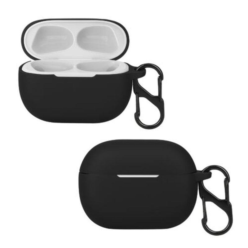 TV, Audio-Video si Foto - Portabile audio - Casti audio - Husa pentru casti Xiaomi Redmi Buds 4 Pro, Kwmobile, Negru, Silicon, 59289.01 - Infinity.ro