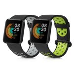 Laptop, Telefoane si Tablete - Wearables si gadgeturi - Wearables - Accesorii wearables - Set 2 curele pentru Xiaomi Mi Watch Lite/Redmi Watch, Kwmobile, Multicolor, Silicon, 54831.06 - Infinity.ro