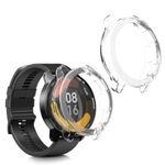 Laptop, Telefoane si Tablete - Wearables si gadgeturi - Wearables - Accesorii wearables - Set 2 huse pentru Xiaomi Watch S1 Active, Kwmobile, Transparent, Silicon, 58070.02 - Infinity.ro