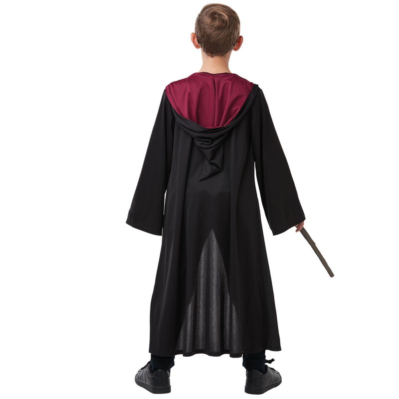 Jucarii, Copii si Bebe - Jucarii si jocuri - Jucarii de rol - Masti si costume copii - Costum Roba Harry Potter Deluxe cu accesorii pentru copii 5-6 ani 116 cm - Infinity.ro