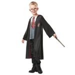 Jucarii, Copii si Bebe - Jucarii si jocuri - Jucarii de rol - Masti si costume copii - Costum Roba Harry Potter Deluxe cu accesorii pentru copii 5-6 ani 116 cm - Infinity.ro