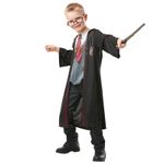 Jucarii, Copii si Bebe - Jucarii si jocuri - Jucarii de rol - Masti si costume copii - Costum Roba Harry Potter Deluxe cu accesorii pentru copii 5-6 ani 116 cm - Infinity.ro