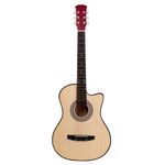 TV, Audio-Video si Foto - Instrumente muzicale - Instrumente clasice - Chitara clasica din lemn 95 cm, Cutaway natur - Infinity.ro