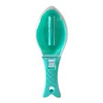 Casa si Gradina - Bucatarie si vesela - Ustensile bucatarie - Razatori si curatatoare - Dispozitiv pentru curatarea solzilor de peste cu capac, verde, 16 cm, HML36 - Infinity.ro