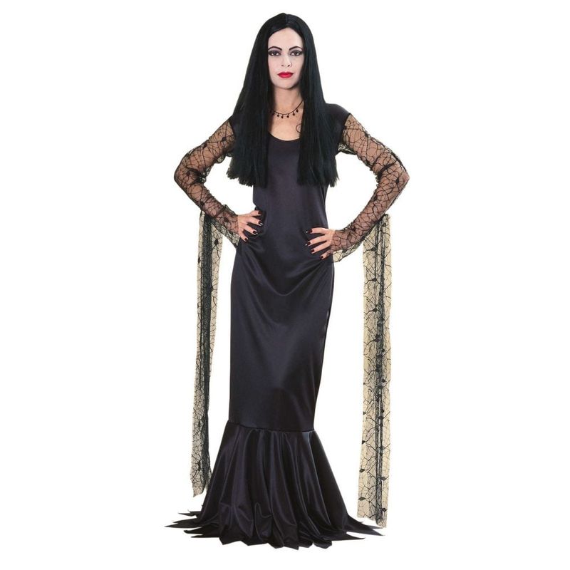 Casa si Gradina - Decoratiuni - Decoratiuni petrecere - Masti si costume carnaval - Costum Morticia pentru adulti - Familia Adams M - Infinity.ro