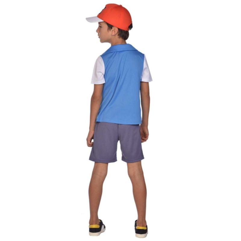 Jucarii, Copii si Bebe - Jucarii si jocuri - Jucarii de rol - Masti si costume copii - Costum Ash Pokemon pentru copii 4-6 ani 110 cm - Infinity.ro