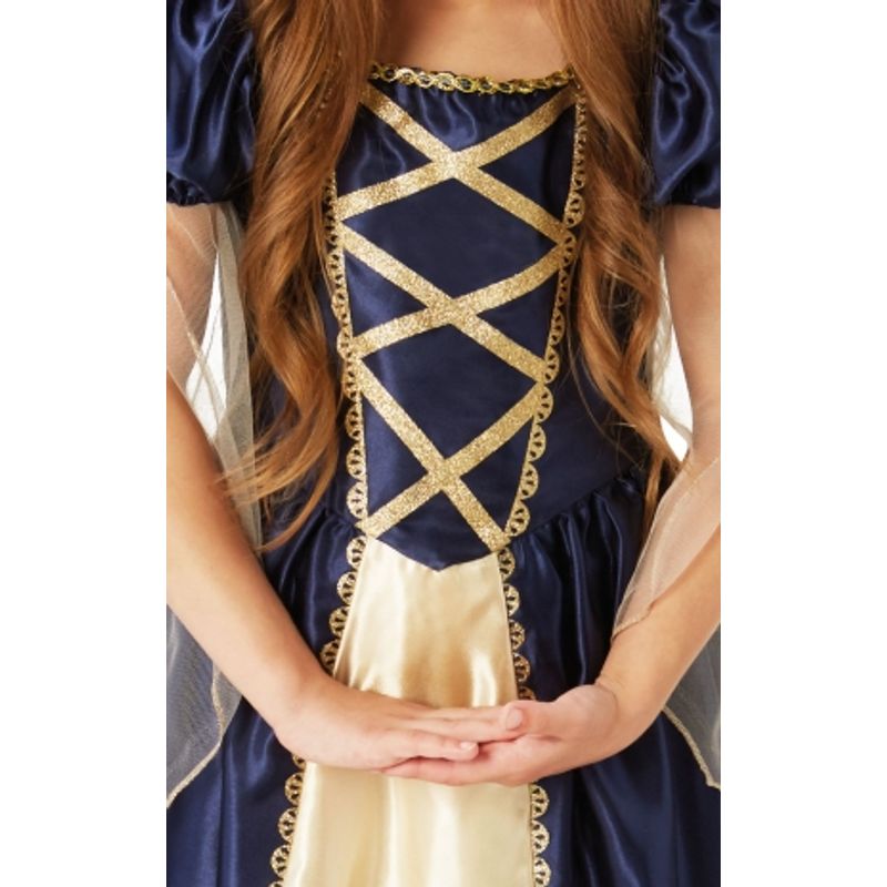 Jucarii, Copii si Bebe - Jucarii si jocuri - Jucarii de rol - Masti si costume copii - Costum medieval printesa Renaissance pentru fete 110-120 cm 5-6 ani - Infinity.ro