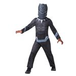 Jucarii, Copii si Bebe - Jucarii si jocuri - Jucarii de rol - Masti si costume copii - Costum Black Panther pentru baiat 5-6 ani 116 cm - Infinity.ro