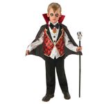Jucarii, Copii si Bebe - Jucarii si jocuri - Jucarii de rol - Masti si costume copii - Costum Dracula pentru baieti 116 cm 5-6 ani - Infinity.ro