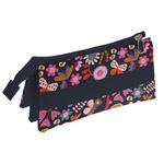 Carti si Birotica - Rechizite - Penare - Penar 3 compartimente Jproust20 Garden Multicolor - Infinity.ro