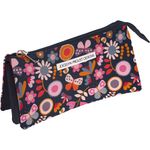 Carti si Birotica - Rechizite - Penare - Penar 3 compartimente Jproust20 Garden Multicolor - Infinity.ro