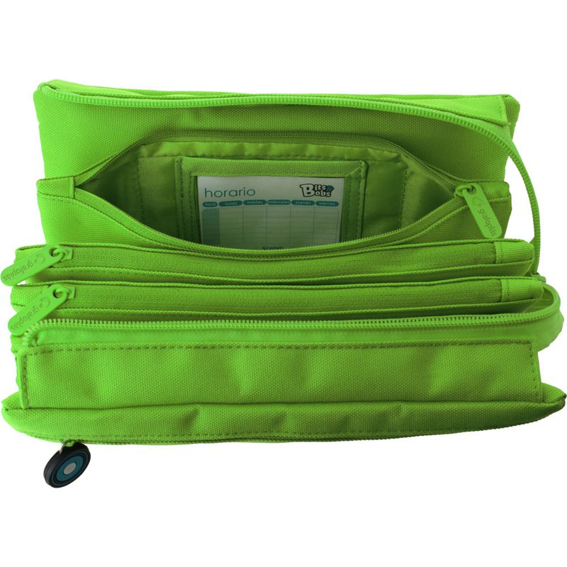 Carti si Birotica - Rechizite - Penare - Penar Bits&Bobs 6 compartimente Verde - Infinity.ro