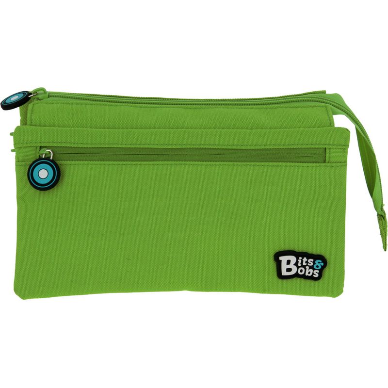 Carti si Birotica - Rechizite - Penare - Penar Bits&Bobs 6 compartimente Verde - Infinity.ro