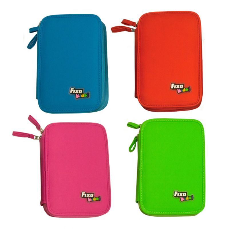 Carti si Birotica - Rechizite - Penare - Penar echipat Fixo Kids Roz - Infinity.ro