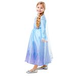 Jucarii, Copii si Bebe - Jucarii si jocuri - Jucarii de rol - Masti si costume copii - Costum Disney Deluxe Elsa pentru fete, Regatul de gheata 2 128 cm 7-8 ani - Infinity.ro