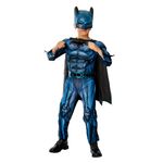Jucarii, Copii si Bebe - Jucarii si jocuri - Jucarii de rol - Masti si costume copii - Costum Batman Bat-Tech Deluxe pentru copii 5-6 ani 116 cm - Infinity.ro
