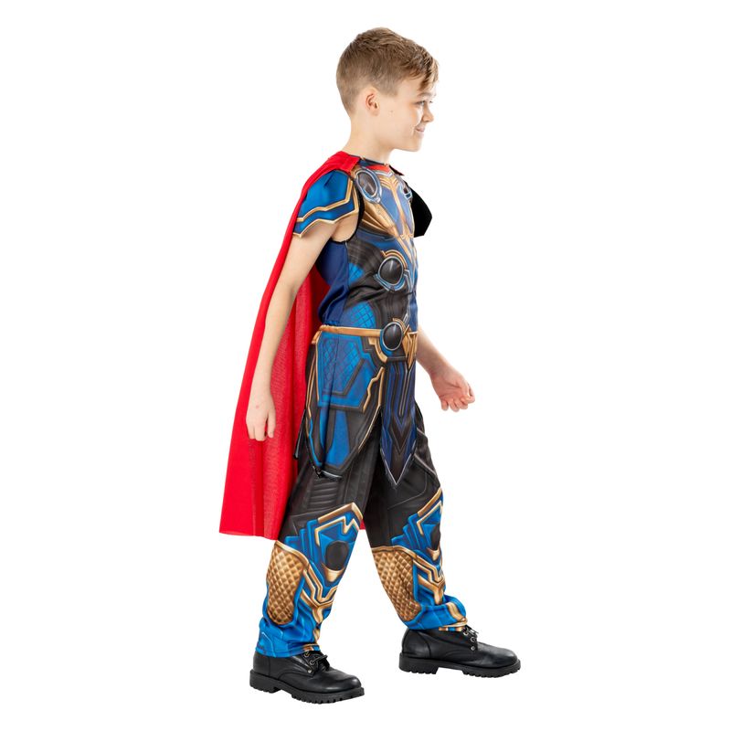 Jucarii, Copii si Bebe - Jucarii si jocuri - Jucarii de rol - Masti si costume copii - Costum Thor Love and Thunder pentru copii 7-8 ani 128 cm - Infinity.ro