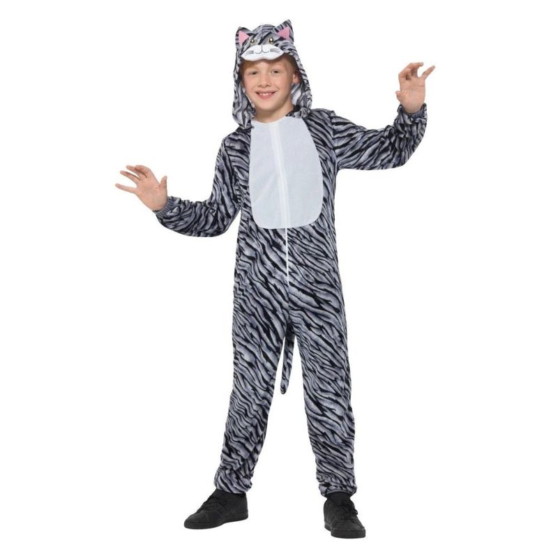 Jucarii, Copii si Bebe - Jucarii si jocuri - Jucarii de rol - Masti si costume copii - Costum pisica Tabby pentru copii 10-12 ani 145-158 cm - Infinity.ro