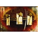 Casa si Gradina - Decoratiuni - Tablouri - Tablou canvas Flori, vintage, abstract, arta 16, 105 x 70 cm - Infinity.ro