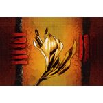 Casa si Gradina - Decoratiuni - Tablouri - Tablou canvas Flori, vintage, abstract, arta 15, 90 x 60 cm - Infinity.ro