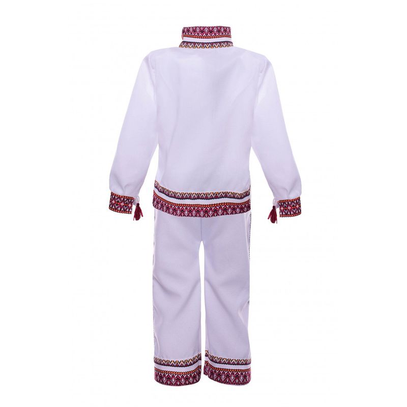 Jucarii, Copii si Bebe - Jucarii si jocuri - Jucarii de rol - Masti si costume copii - Costum Popular pentru baieti 2 piese, alb 128 8 ani - Infinity.ro