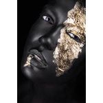 Casa si Gradina - Decoratiuni - Tablouri - Tablou canvas Make-up auriu, 50 x 75 cm - Infinity.ro