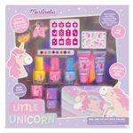 Jucarii, Copii si Bebe - Igiena si ingrijire - Produse machiaj copii - Set de manichiura pentru copii, Martinelia, Little Unicorn Beauty Tin Box - Infinity.ro
