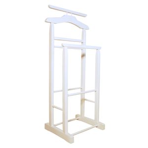 Portmantou din lemn masiv EVOQUE - alb