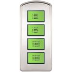 Casa si Gradina - Electrice - Smart Home - Accesorii control acces si supraveghere - Panou lista locatari, pentru scari de bloc, post exterior pentru interfon, PLL.42I Var.2 Inox Electra - Infinity.ro