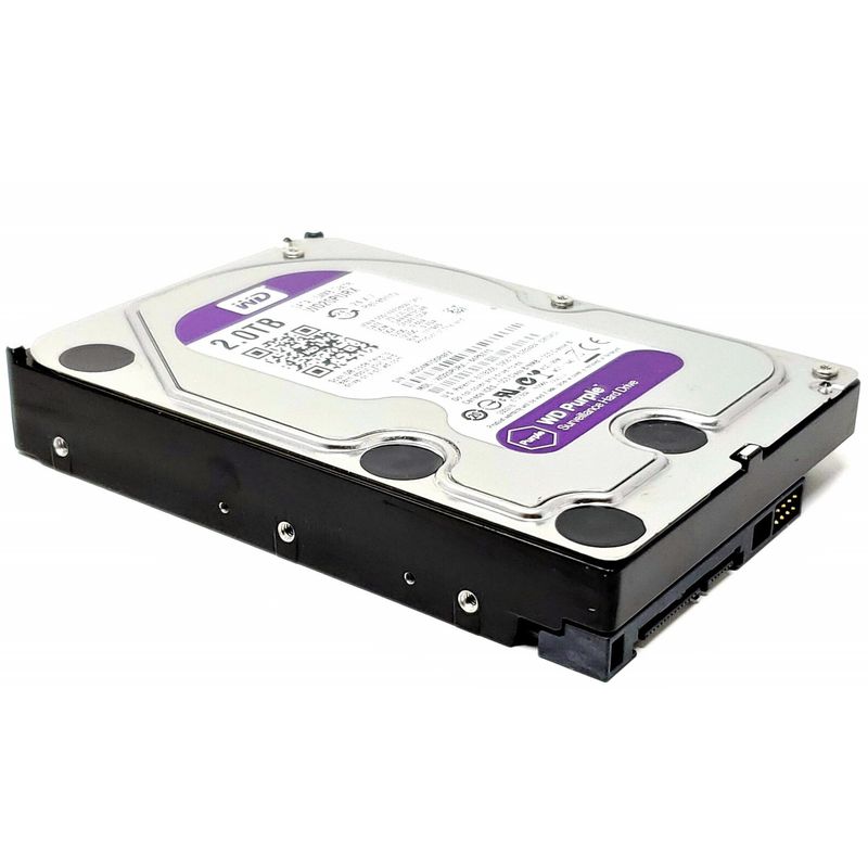 PC, gaming si accesorii - Componente PC - Componente - Hard Disk-uri - Hard disk, 2Tb, pentru sisteme de supraveghere, 145mb/sec, buffer 6 Gb/sec, WD20PURX, Western Digital Purple - Infinity.ro