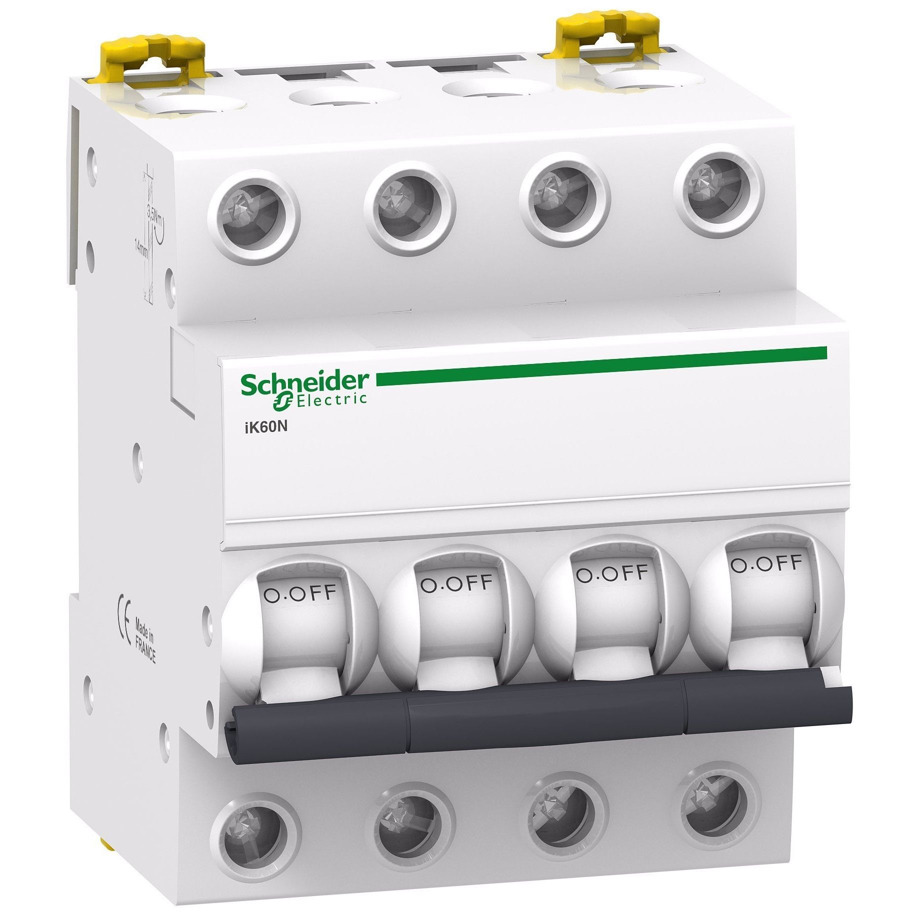 Siguranta automata Schneider 4p 25A 6.0kA curba C