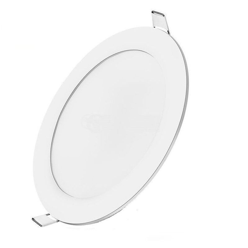 Casa si Gradina - Corpuri si surse de iluminat - Plafoniere, aplice si spoturi - Spot led, incastrat, rotund, alb, 6w, 380lm, 3000k, ip20, decupaj 105mm, diametru 120mm BR-BP01-30600 Braytron - Infinity.ro