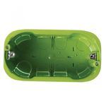 Casa si Gradina - Electrice - Accesorii electrice - Accesorii prize si intrerupatoare - Doza modulara aparataj, rigips, 4 module, pentru gips carton, GW24404PM, Gewiss - Infinity.ro